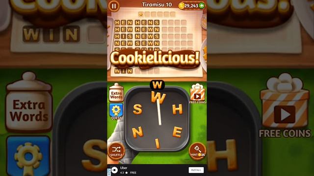 Word Cookies Tiramisu 10 | Word Cookies Answers