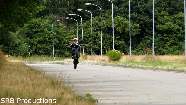 Stunt session Yamaha DT 50 / Doppler 50cc / Wheelies