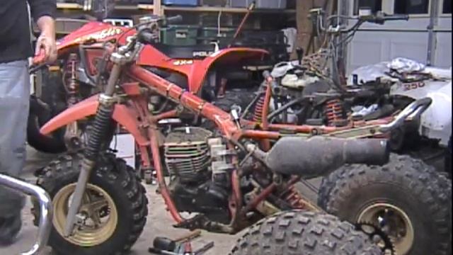 1984 Honda ATC 250r Engine Removal and Installation