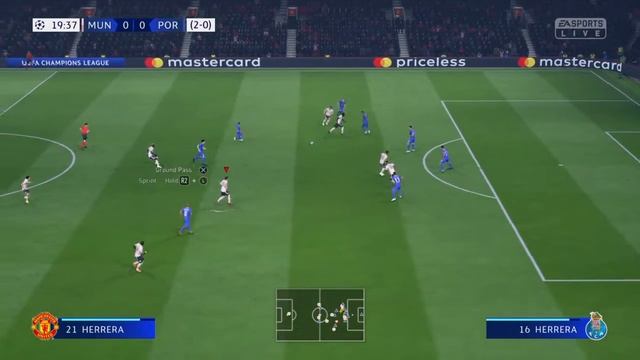 FIFA 19 CHAMPIONS LEAGUE - MANCHESTER UTS VS FC PORTO - PART 1