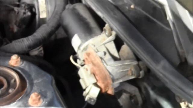 Replacing Faulty Windshield Wiper Motor on Mazda 626