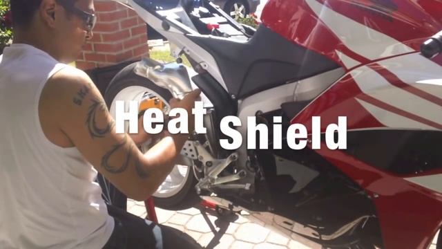 How to install Two Brothers Exhaust 2012 CBR600rr