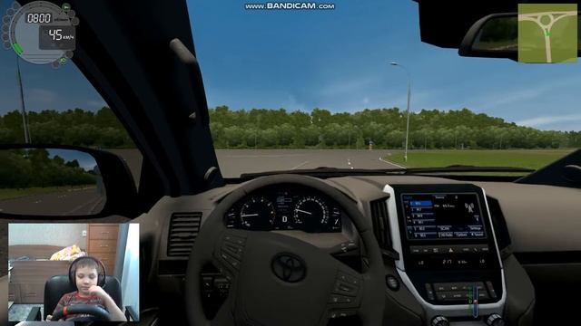 ДОРОГА ДО ДЕРЕВНИ В City Car Driving