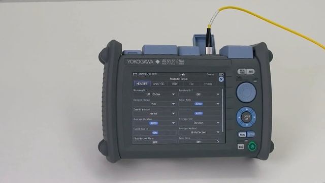 AQ1210 Optical Time Domain Reflectometer - operation guide