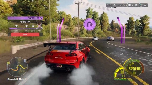 Need for Speed™ Unbound réglage Mitsubishi Lancer Evo X Pro Drift [ Classe S ]