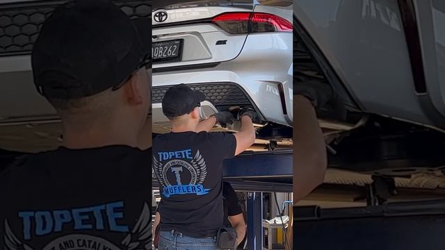 💥‘22 COROLLA MUFFLER DELETE!!!💥[Evil Energy 2” inlet to 3” outlet] 🏎️💨
