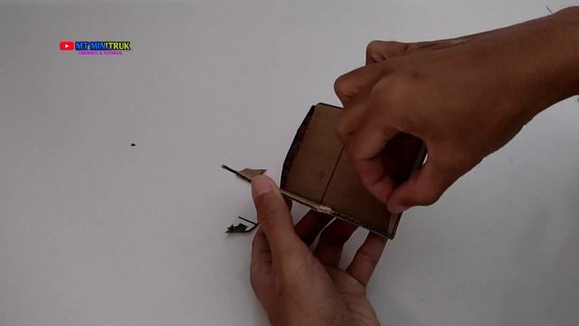 membuat miniatur pajero sport dakar || bisa oleng || handmade