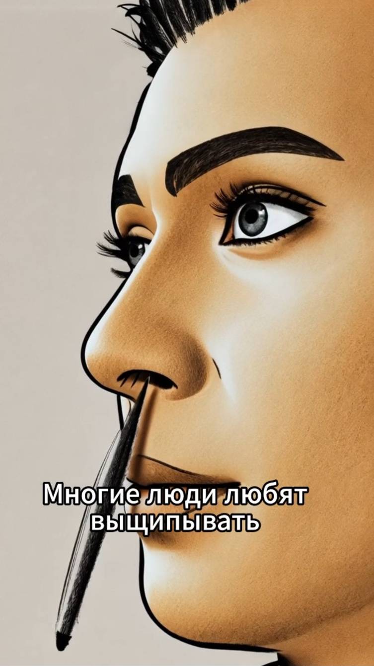Почему выщипывать волоски в носу — это опаснее, чем вы думаете! #shorts