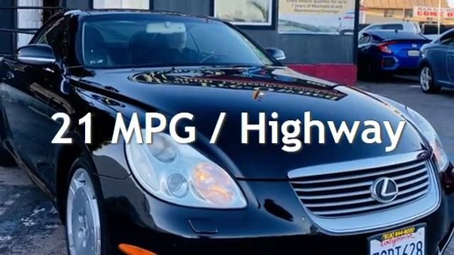 2002 Lexus SC 430 for sale in SAN DIEGO, CA