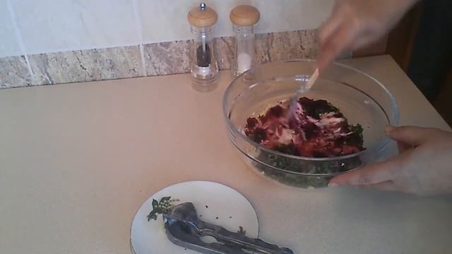 ОЧЕНЬ ВКУСНЫЙ САЛАТ ИЗ СВЁКЛЫ С СЫРОМ И ЧЕСНОКОМ. НЕМНОГО О ПОГОДЕ!