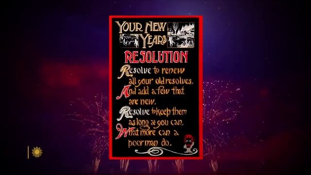 The history of New Year's resolutions - CBS Sunday Morning