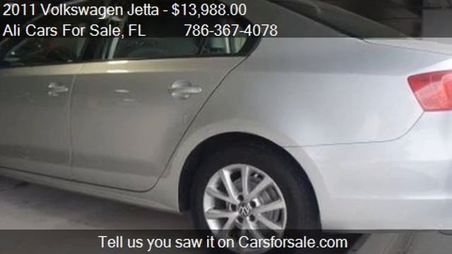 2011 Volkswagen Jetta SE for sale in WESTON, FL 33331 at the