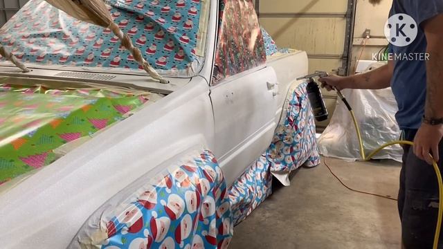 1985 SR5 Toyota 4x4 4Runner pearl white Raptor Liner