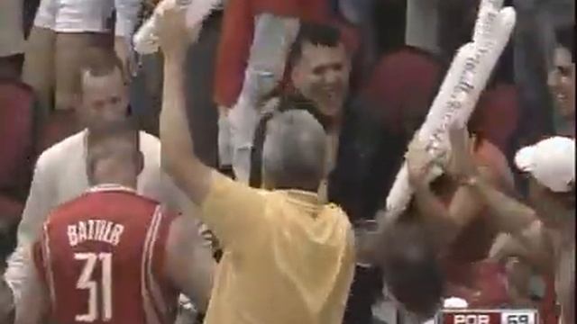 Ron Artest In the Stands at Toyota Center 4/30/09 Game 6