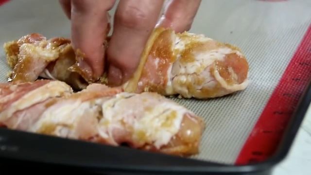 Bacon Wrapped Chicken with Cheese