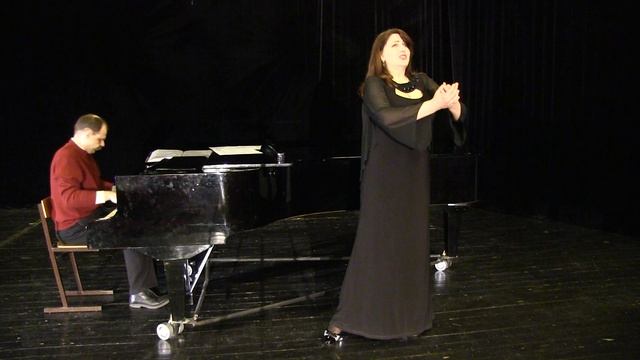 Рахманинов. "Весенние воды." Наталья Некрасова. Партия фортепиано Виктор Зубов.