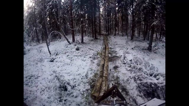 Трактор Т-40 / Окропил снежок грязью 2-серия.