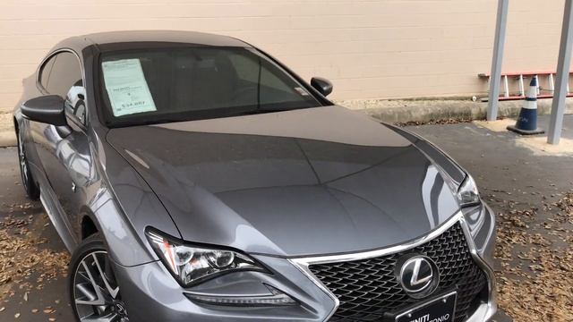 G5002167 2016 Lexus RC300 GRAY