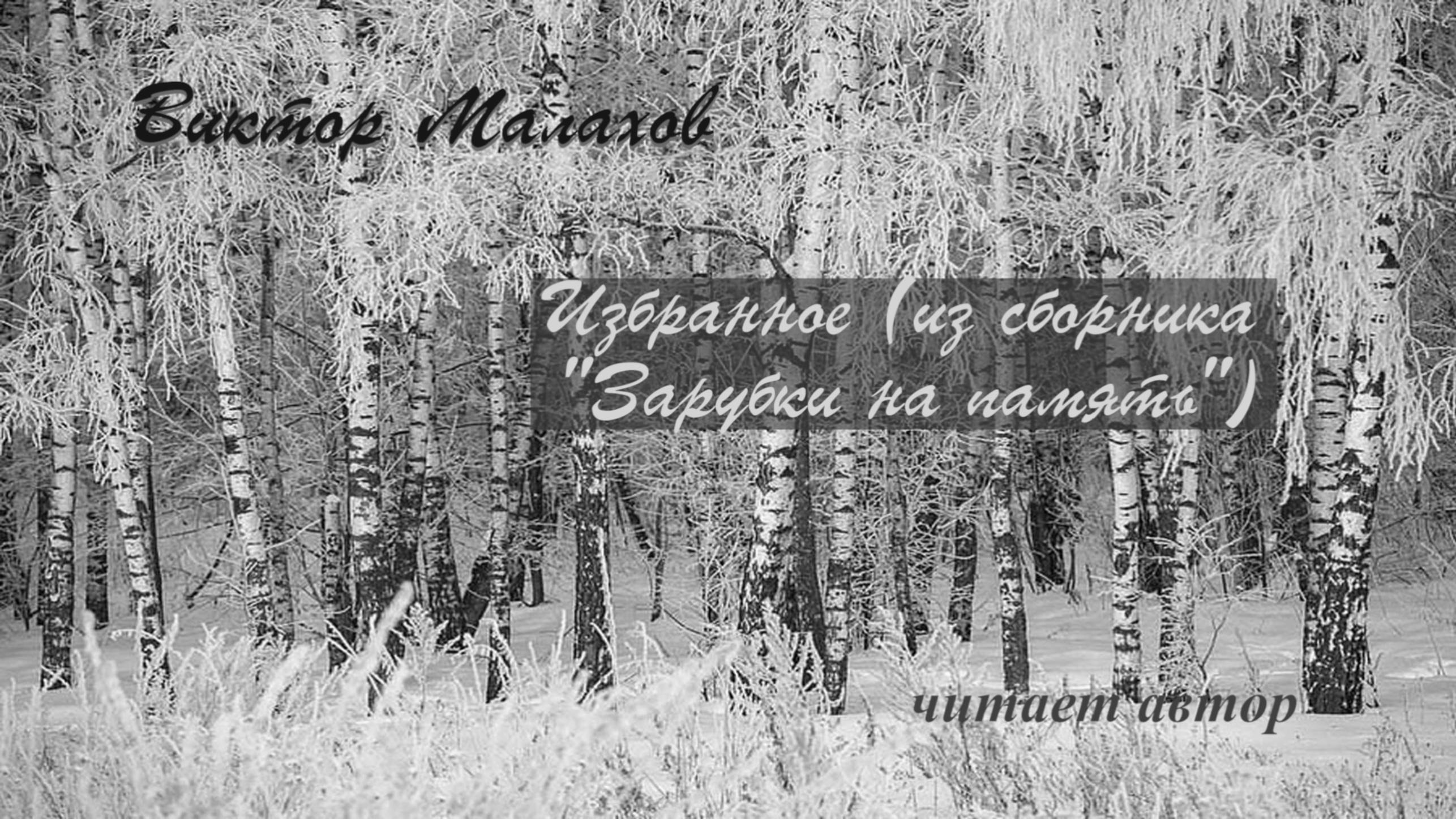 Малахов Виктор - Избранное (читает автор)