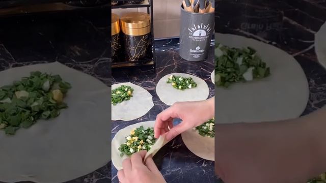 Чебуреки с джусаем и яйцом #asmrfood #recipes #food #asmr #foodblog #blog #asmrvideo #cooking