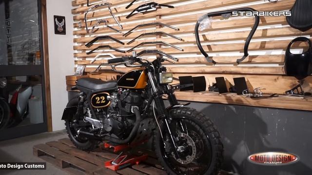 Special Honda CB400N by MOTO DESIGN CUSTOMS