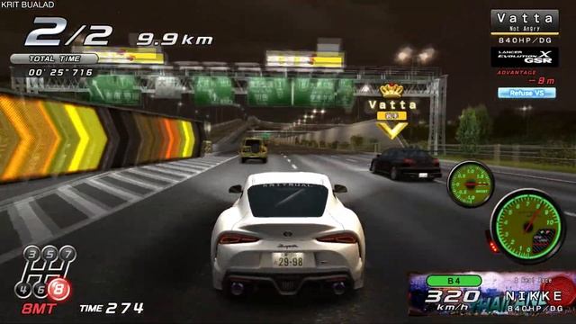[WMMT6R] Crown Battle Wangan Area Toyota GR Supra #2
