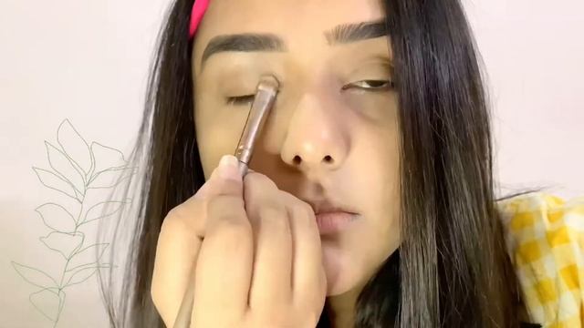 How to create Stunning Bright Yellow-Brown Makeup | Makeup Tutorial | Dear Sammo