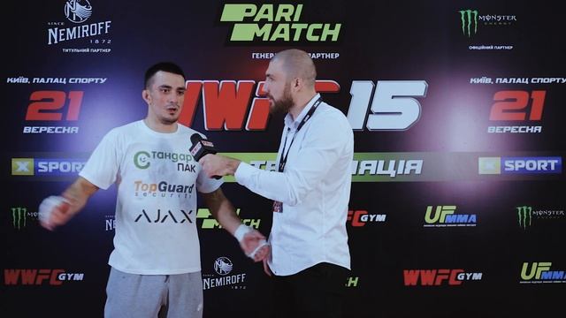 Ельнур Велієв: Інтерв'ю WWFC 15