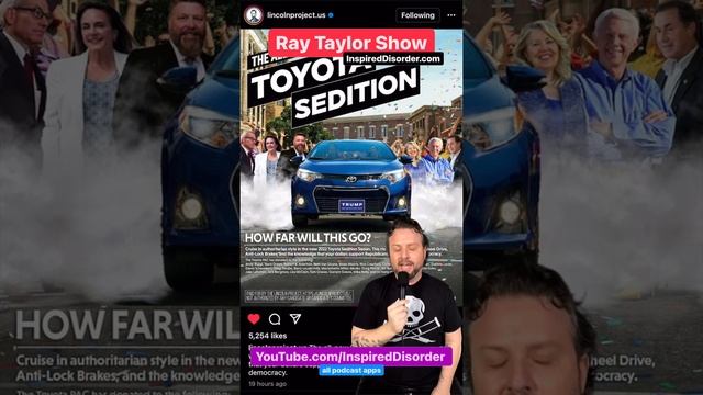 Don't buy Toyota - Swipe Up 185 - Opinion - Ray Taylor Show
