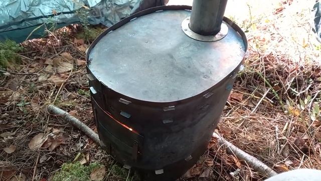 Самодельные палатка с печкой 26.09.21(по просьбе)