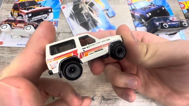 ОБЗОР СРАЗУ НА 3 МАШИН!🔥🚗hot wheels Nissan patrol custom
