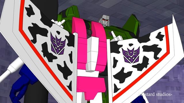 Scramble City:Generation II *scene* Tank Megatron