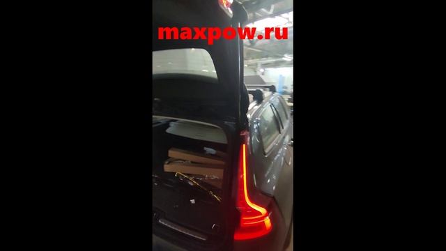 Электропривод багажника Volvo V60. Ремонт и замена стоек багажника.