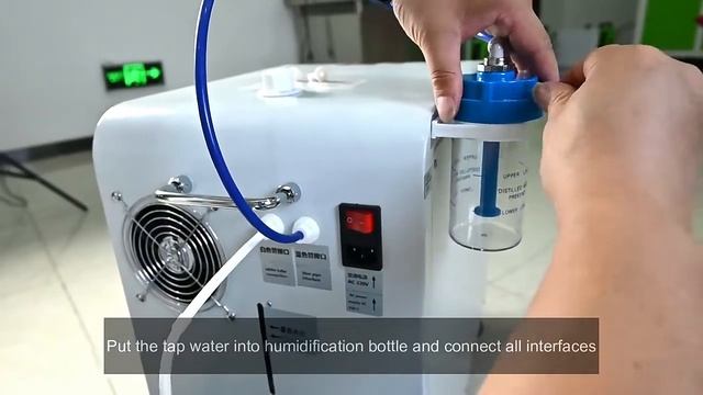 HO-3000 alkaline hydrogen inhalation machine 3000ml -operation video