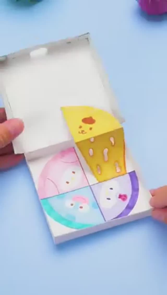 Пицца из бумаги