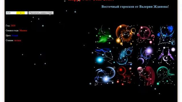 Восточный гороскоп
