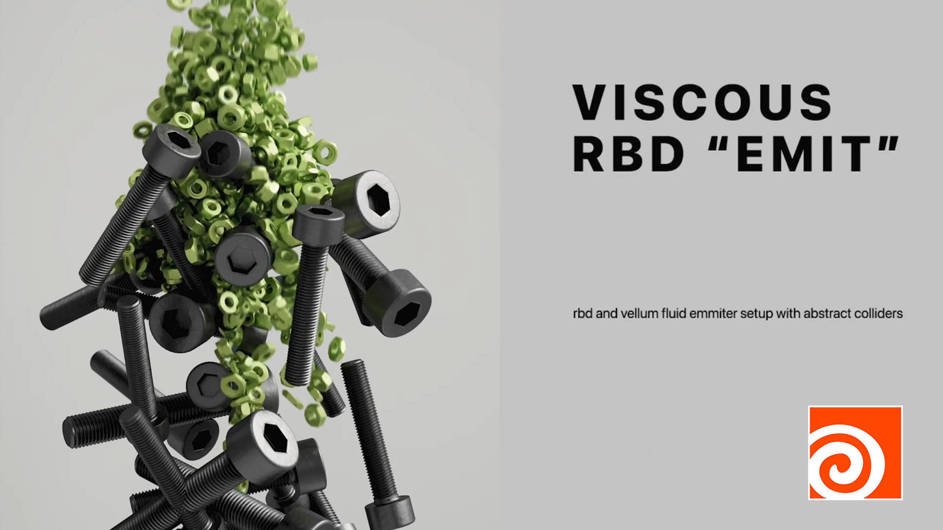 Houdini - Viscous RBD ''Emitter''