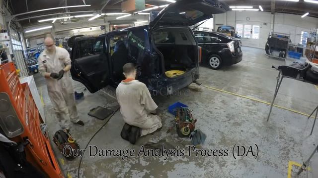 2008 Scion xB Damage Analysis Process (DA)