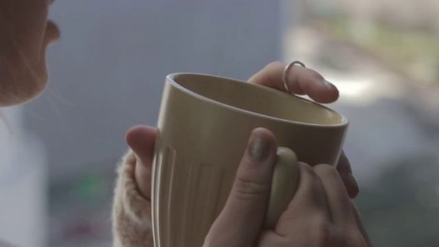 Горячий кофе...