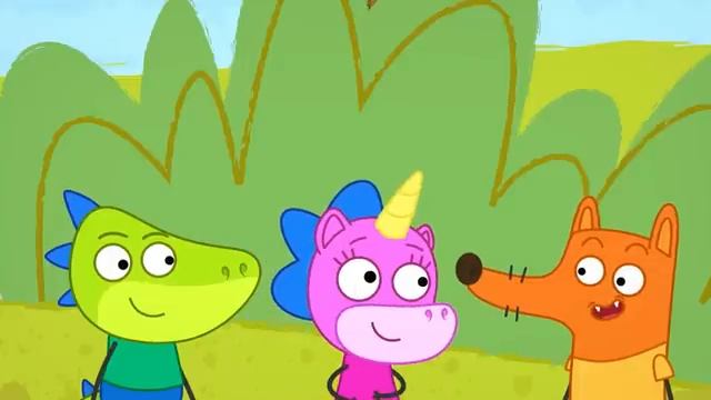 Болотный монстр преследует нас! 👹👻 _ Мими 🦄 Мультики для детей