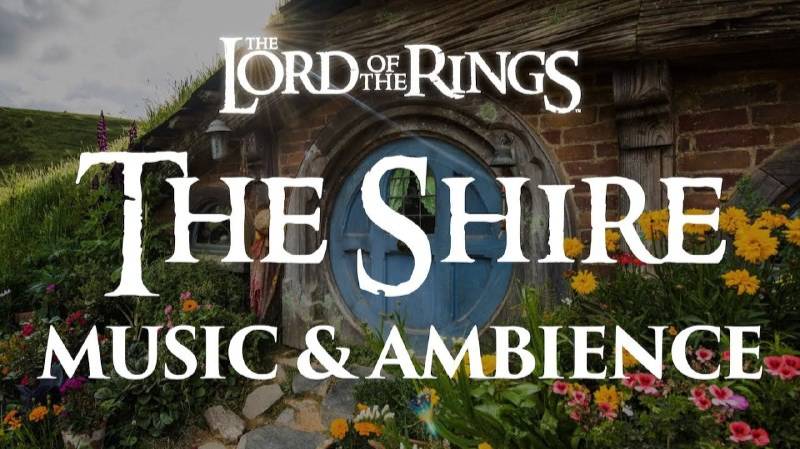 🌿 Властелин колец | Шир - Музыка и эмбиент 🏡🎶Lord of the Rings | The Shire - Music & Ambience