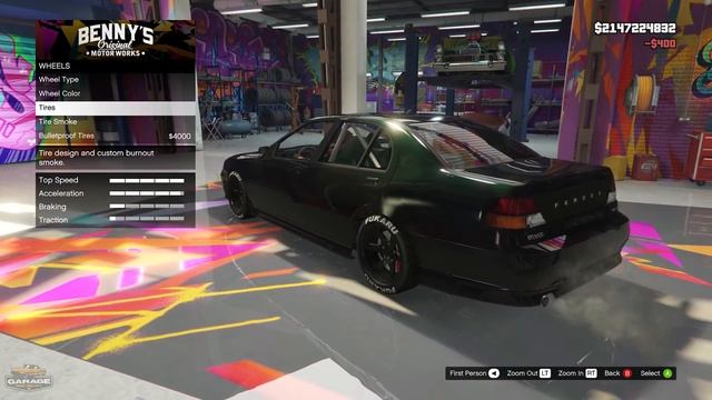 Bravado Feroci Custom Customization (Lexus GS S140) - GTA 5 Online