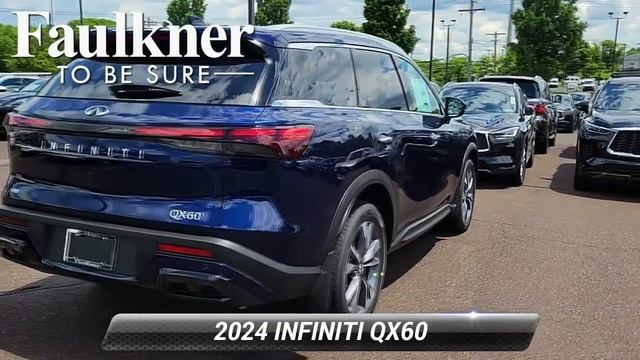 New 2024 INFINITI QX60 LUXE, Willow Grove, PA RC357255