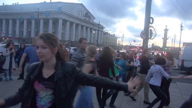 31 июля 2015 года. Хастл на Стрелке В.О. с Андреем Белобородовым и Натальей Мухачевой