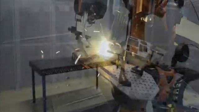 Система лазерной сварки на роботе #laser #welding #laserwelding #robot #лазер #сварка #робот
