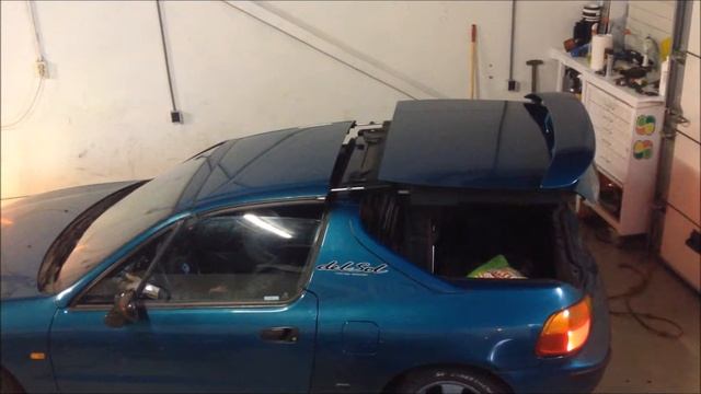 JDM Del Sol VTI / SIR transtop in action | Themidnightgarage #7