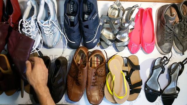 Shoes premium- микс обуви крем англ 12.9кг 13.90€/кг 24шт