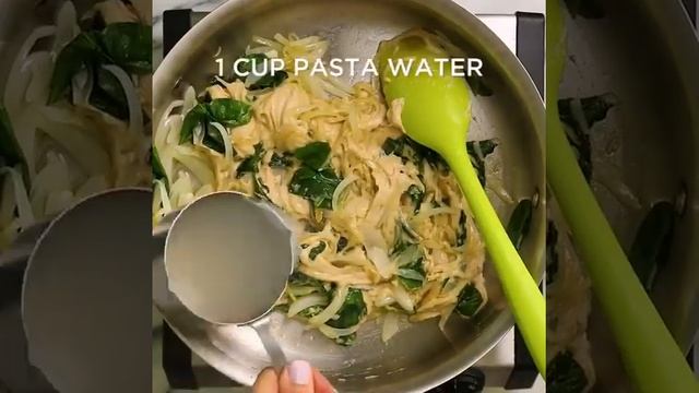 Creamy Lemon Garlic Pasta with a Secret Ingredient!