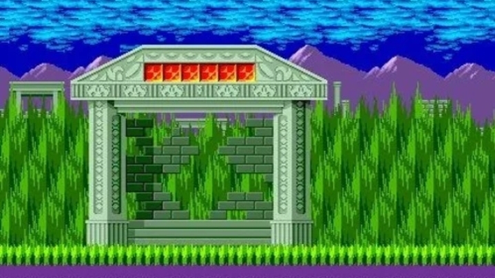 прохождение Sonic 1 часть 2 (мраморный дворец) за соника