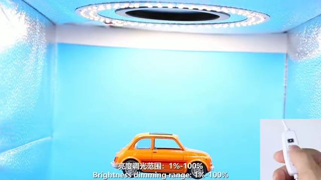 PU5032G-PULUZ 30cm Folding Portable Photography Box Ring Light Box